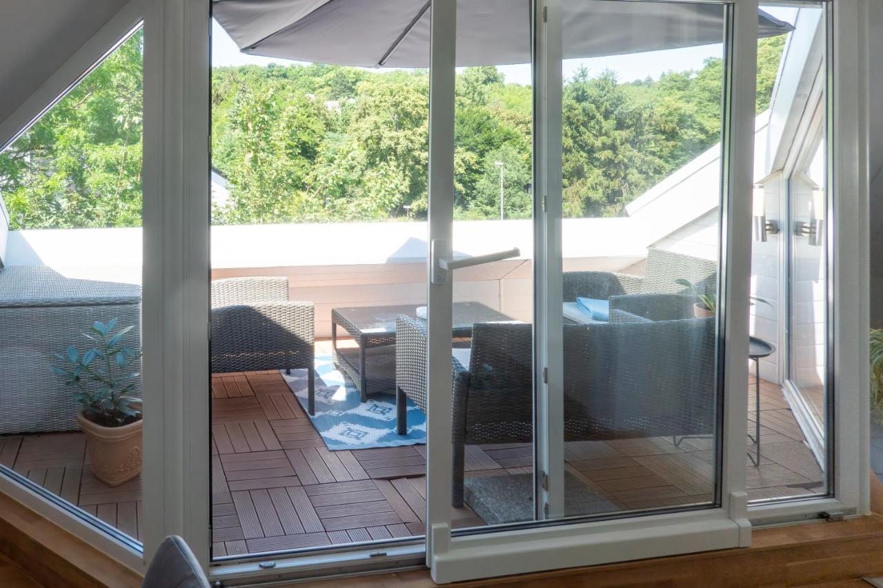 Wohnung Mit Einer Sauna Direkt Am Park Wiesbaden Buitenkant foto